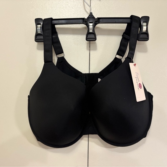 Secret Treasures Other - Secret Treasures Black Full Coverage Bra Adjustable Comfort